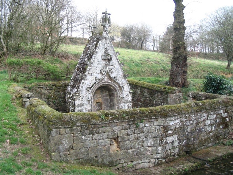Fontaine de Locmaria à Melrand (Morbihan). Photo Diego Mens, 2011