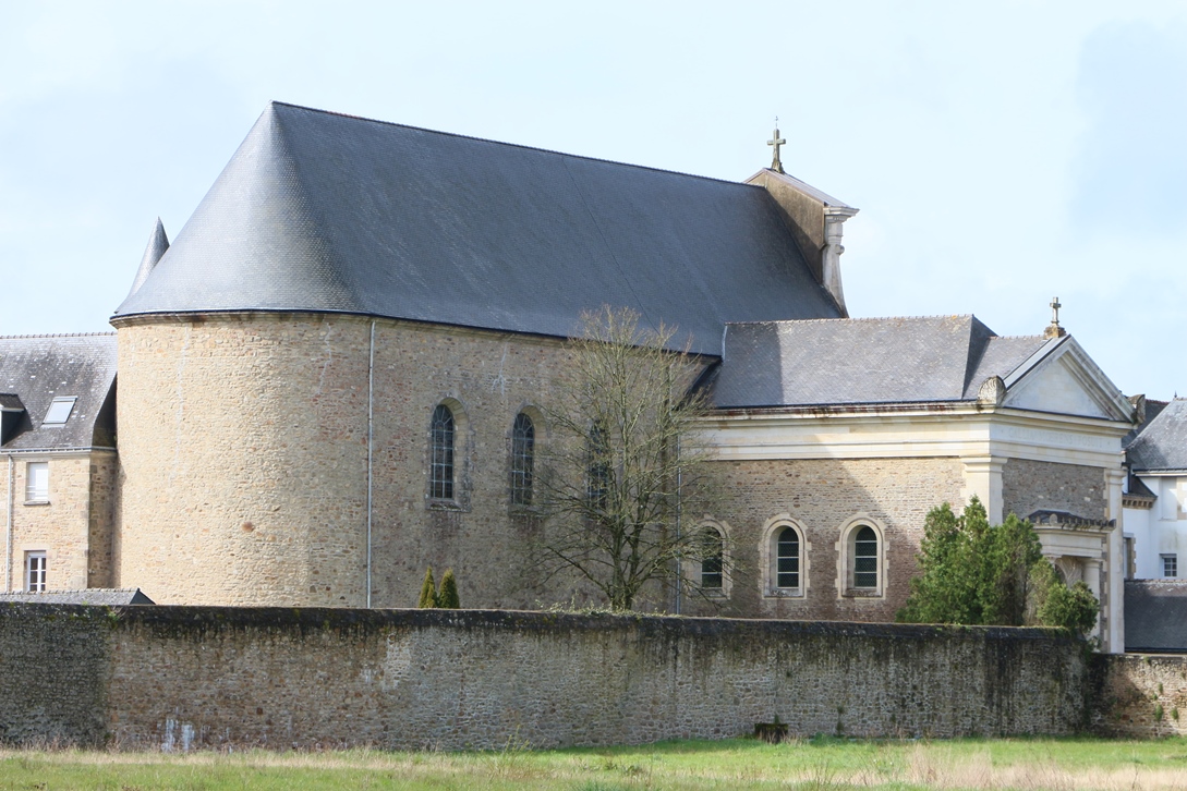 La chapelle Saint-Michel fondée par Jean IV est convertie en 1480 en Chartreuse, était située à l’emplacement de l’ancien champ de bataille, sur la commune de Brec’h, au nord d’Auray.  Photo - Carvou JF