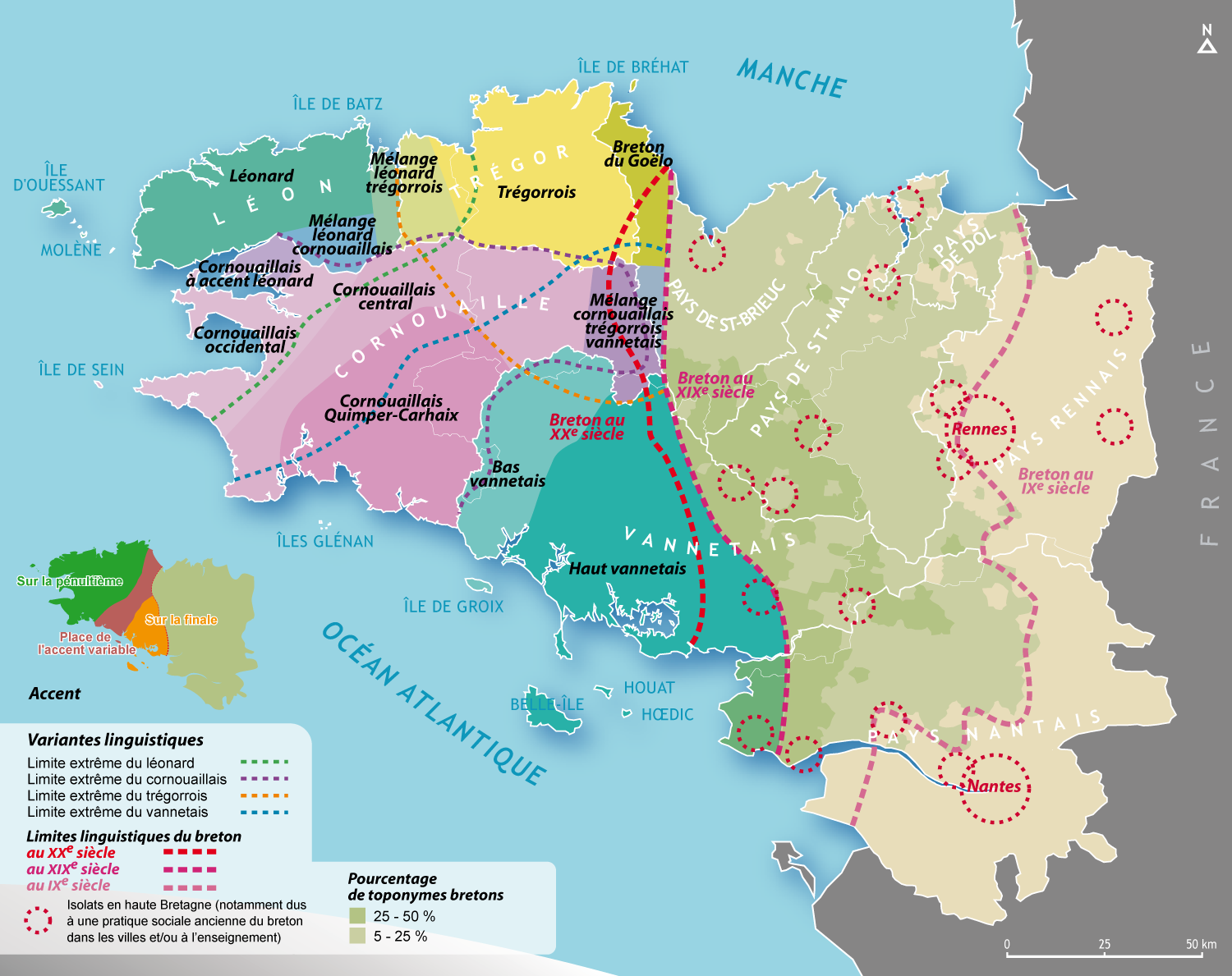 Breton, the language from lower-Brittany
