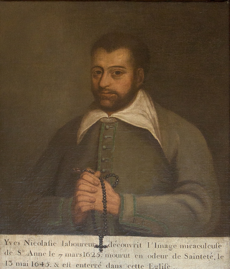 Yves Nicolazic (1591-1645), sanctuaire de Sainte-Anne-d’Auray, association diocésaine de Vannes - JF Carvou
