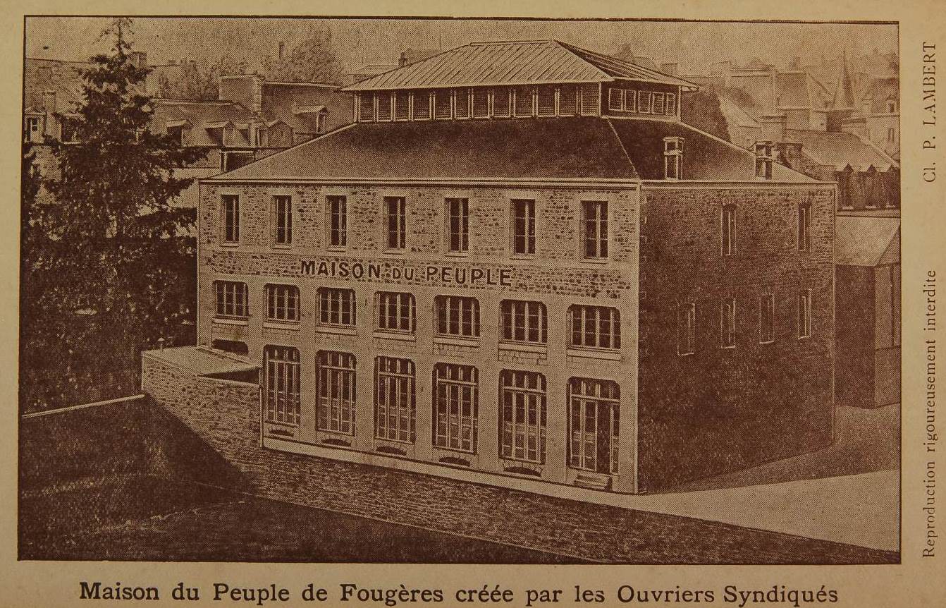 Maison du Peuple - Archives municipales de Fougères