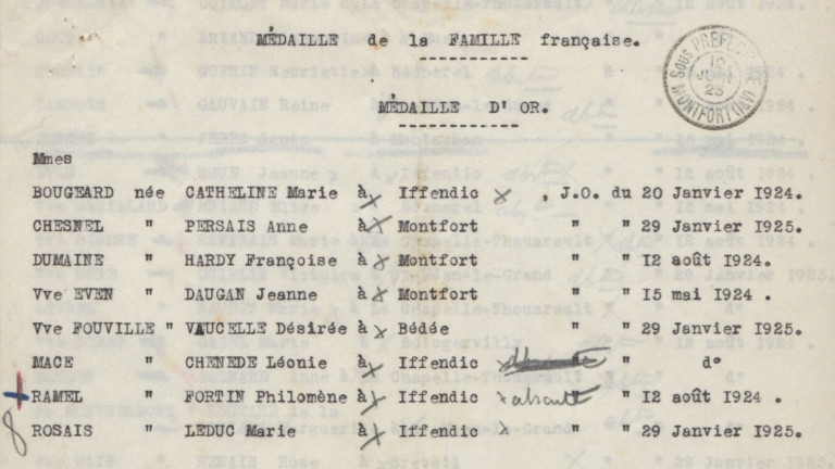 Archives départementales d'Ille-et-Vilaine: 2 Z 46.