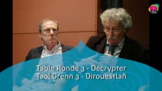 Joseph Yacoub - Introduction Table ronde 3 - Décrypter